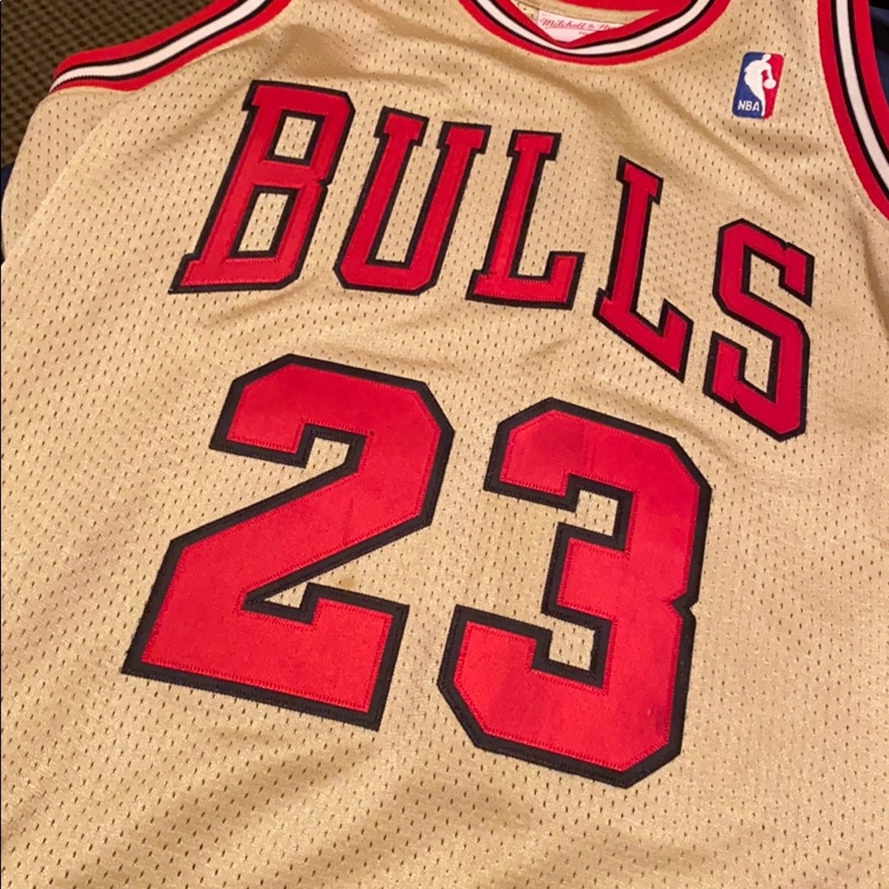 Authentic Mitchell and Ness Michael Jordan Jersey